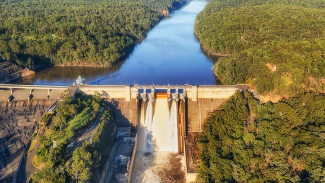 The candidates diverged on the future of the Warragamba Dam.