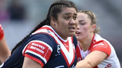 Amber Hall has been a revelation for the Roosters this NRLW season. Credit: NRL Images.