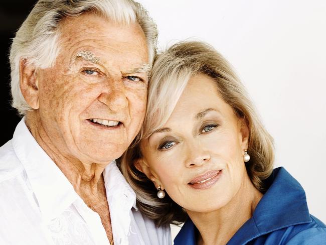 Former Australian prime minister Bob Hawke and his wife Blanche d'Alpuget. D'Alpuget in 2008. Picture: AAP Image/Australian Women's Weekly