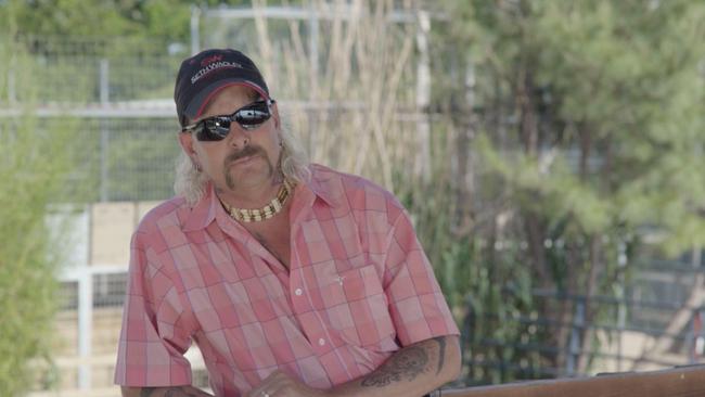 Joe Exotic as seen in the new series Surviving Joe Exotic, airing on Foxtel in November