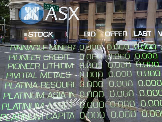 SYDNEY, AUSTRALIA : NewsWire Photos - SEPTEMBER 30 2024 ; A general view of the digital boards at the ASX in Sydney. Picture: NewsWire / Gaye Gerard