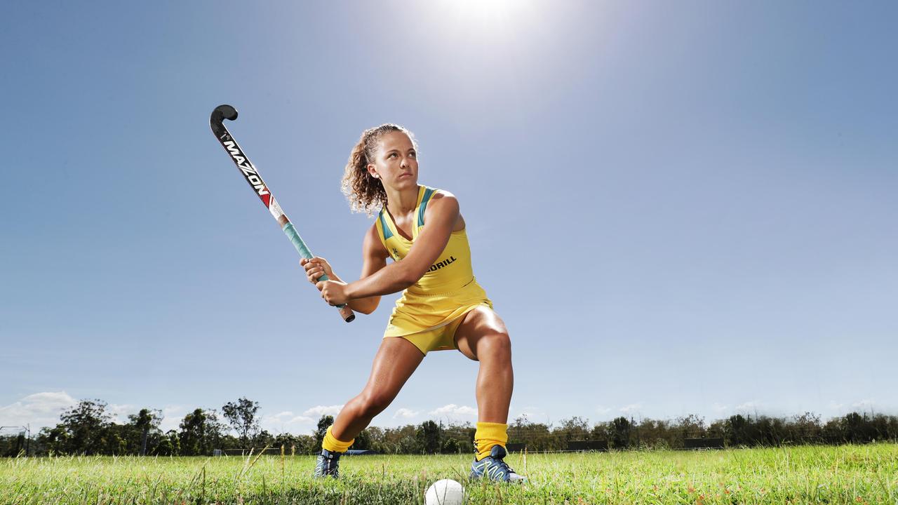 Griffith University graduate and hockey star Rosie Malone. Pic: Griffith University Sports College