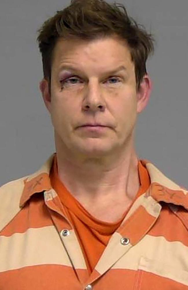 Ugly Betty star Eric Mabius sports facial injuries after domestic battery arrest in Florida on February 20. Picture: Mega Agency