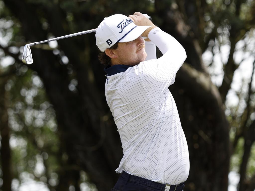 Ben Henkel at the Gippsland Super 6. Photo: Golf Australia