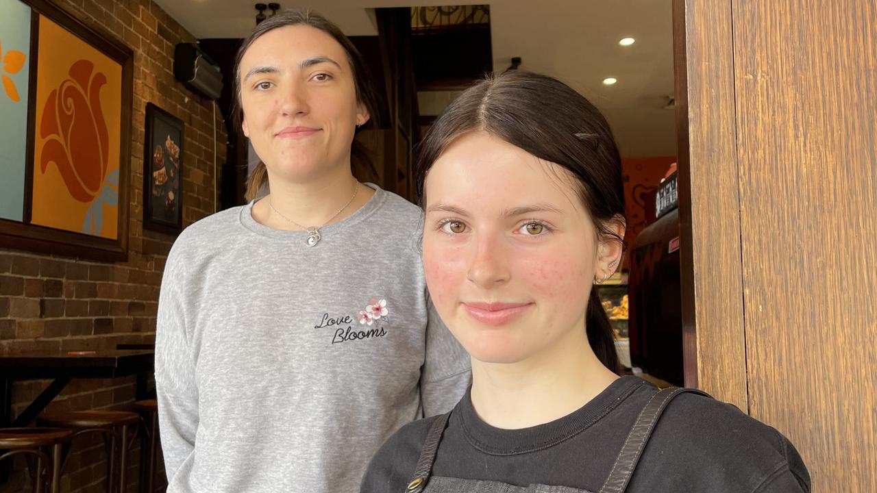 San Churro Parramatta dessert restaurant manager Steph Hall and supervisor Layla Burrows constantly witness riders breaking the rules.