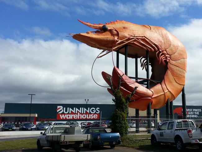 REAL ESTATE: THE Big Prawn at Ballina. Picture: realestate.com.au