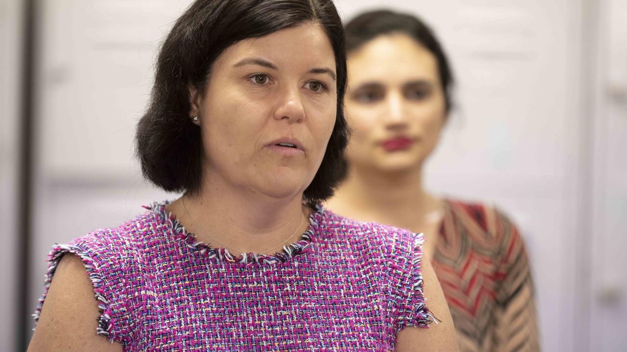 NT Health Minister Natasha Fyles said she was extremely disappointed. Picture Julianne Osborne