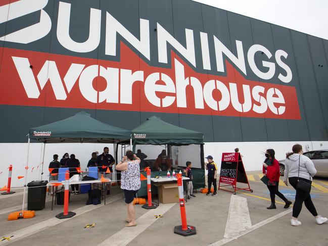 A snag might not be the only extra offered by Bunnings if vaccine plans come to fruition.