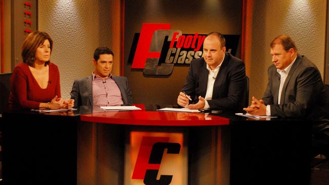 Grant Thomas says he quit Footy Classified after the show apologised on his behalf for comments he made against the AFL.