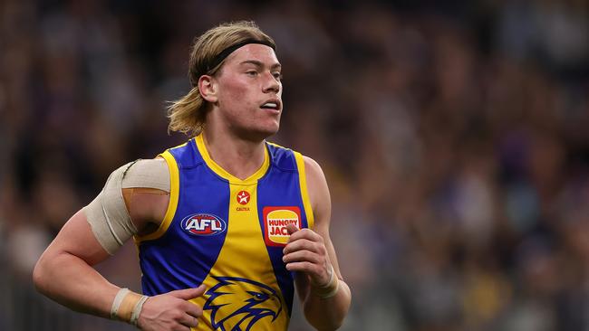 Reid mentioned that the speed of the game and the atmosphere at home games were surprising aspects of entering the AFL. Picture: Paul Kane/Getty Images