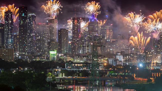 Melbourne’s New Year’s Eve fireworks display is safe for now. Picture: Jay Town