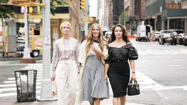 Cynthia Nixon, Sarah Jessica Parker and Kristin Davis are back for the fashion-forward Sex and the City sequel And Just Like That.