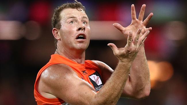 Steve Johnson has been ruled out of GWS’s clash against West Coast. Picture: Getty