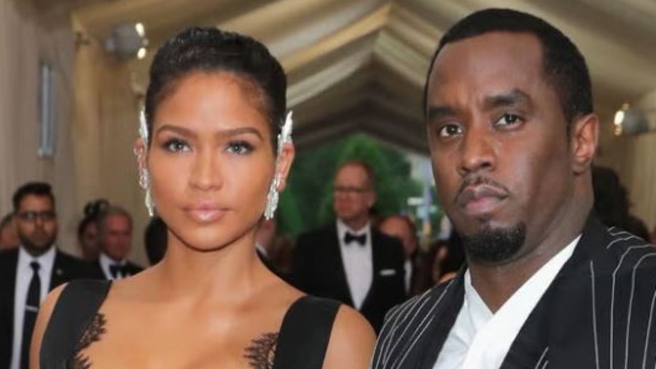 Diddy with with Casandra "Cassie" Ventura at the Met Gala in 2017. Picture: Getty Images