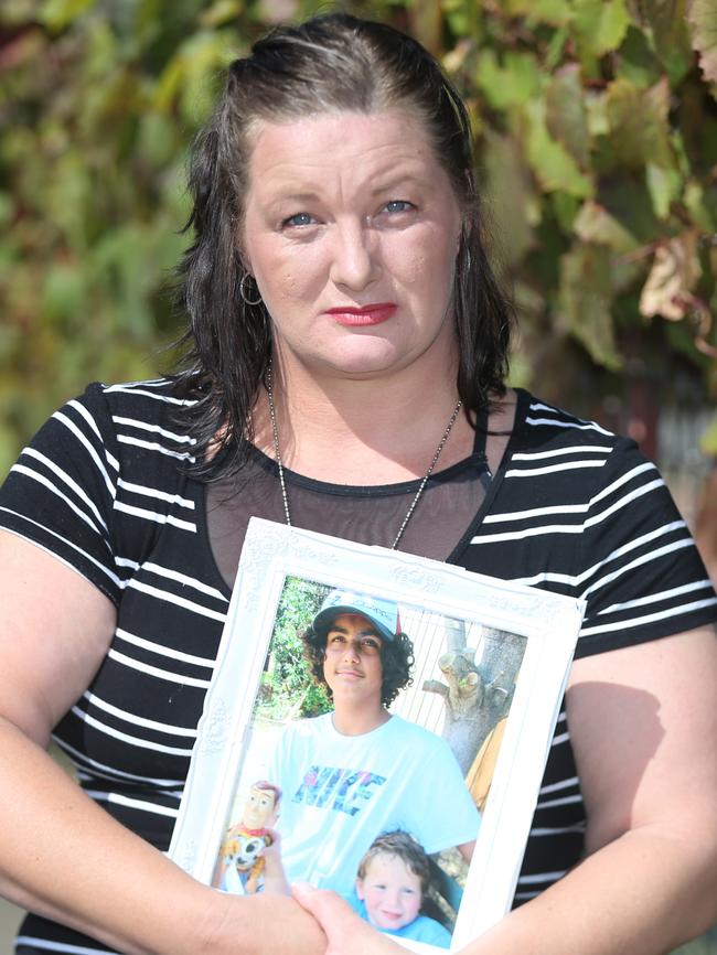 His mum Jessica mounted a campaign to warn young people not to chrome. Picture: Peter Ristevski