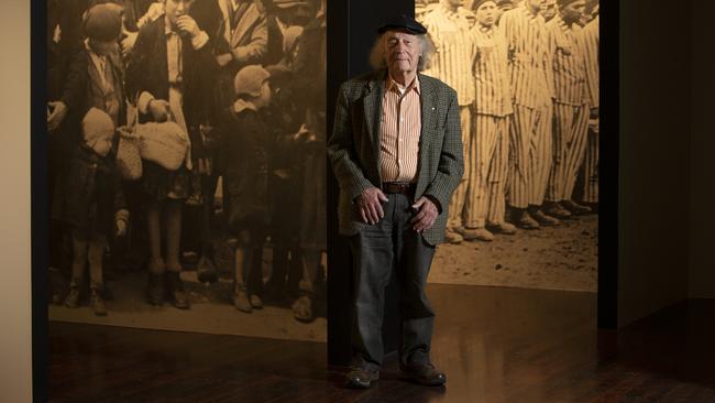 SA Holocaust survivor and sculptor Andrew Steiner. Picture: Emma Brasier