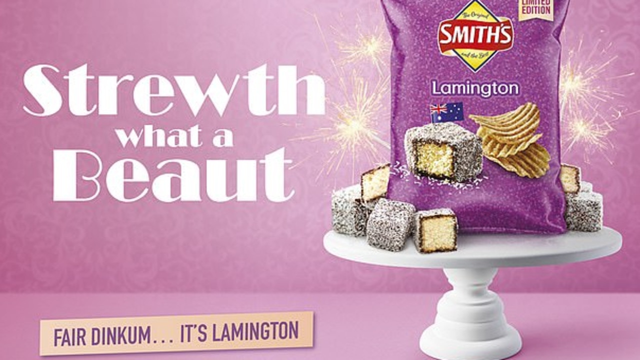 The new lamington chip flavour.