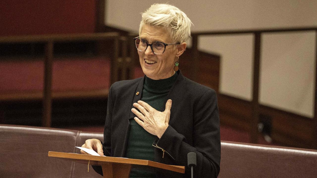 Queensland Greens Senator Penny Allman-Payne. Picture: NCA NewsWire / Gary Ramage