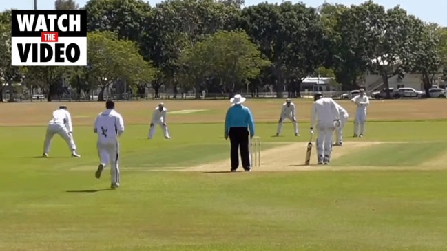 Wanderers' Ryan Eaton takes an A-Grade hat-trick