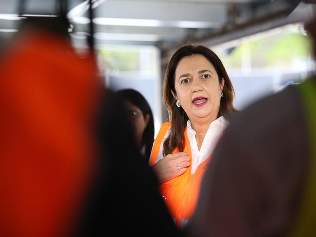 Queensland Premier Annastacia Palaszczuk. Picture: NCA NewsWire / Jono Searle