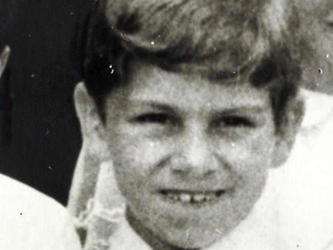 Damian McKenzie, 10, who went missing in 1974. Picture: Supplied