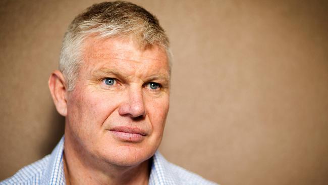 Danny Frawley’s death left the football community reeling. Picture: Mark Stewart