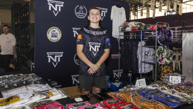 Oliver Taylor at the NT Fight Series XI at Ventia Stadium. Picture: Pema Tamang Pakhrin