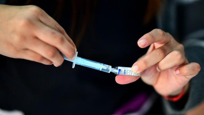 NT Health Minister Natasha Fyles has said the Territory has time to get the COVID-19 vaccine rollout right. Picture: Ronaldo Schemidt/AFP