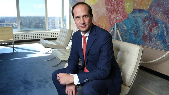 AMP CEO Francesco De Ferrari. Picture: Britta Campion / The Australian