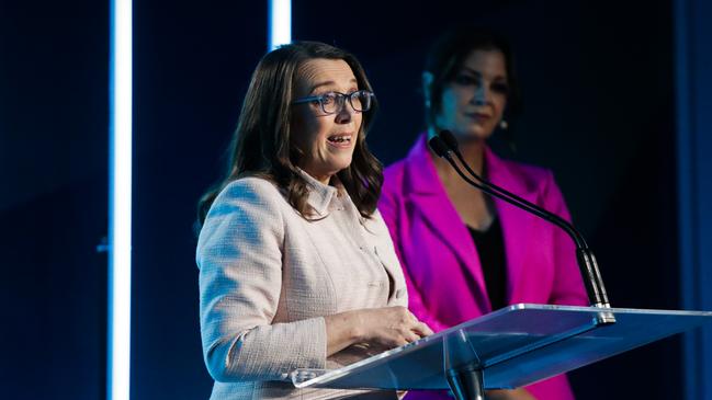 The Australian’s editor-in-chief Michelle Gunn at the 2024 News Awards. Picture: Christian Gilles