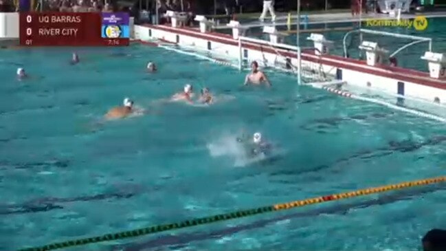 Replay: Water Polo Queensland Premier League - UQ Barracudas v River City (Men, semi-final)