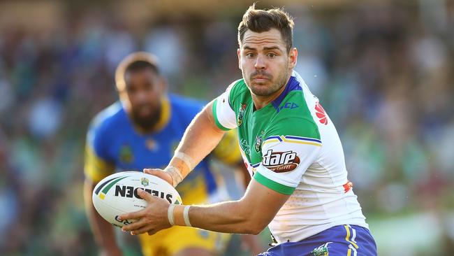 Aidan Sezer is a shock option to solve Canberra’s No.9 woes. Picture: Getty Images