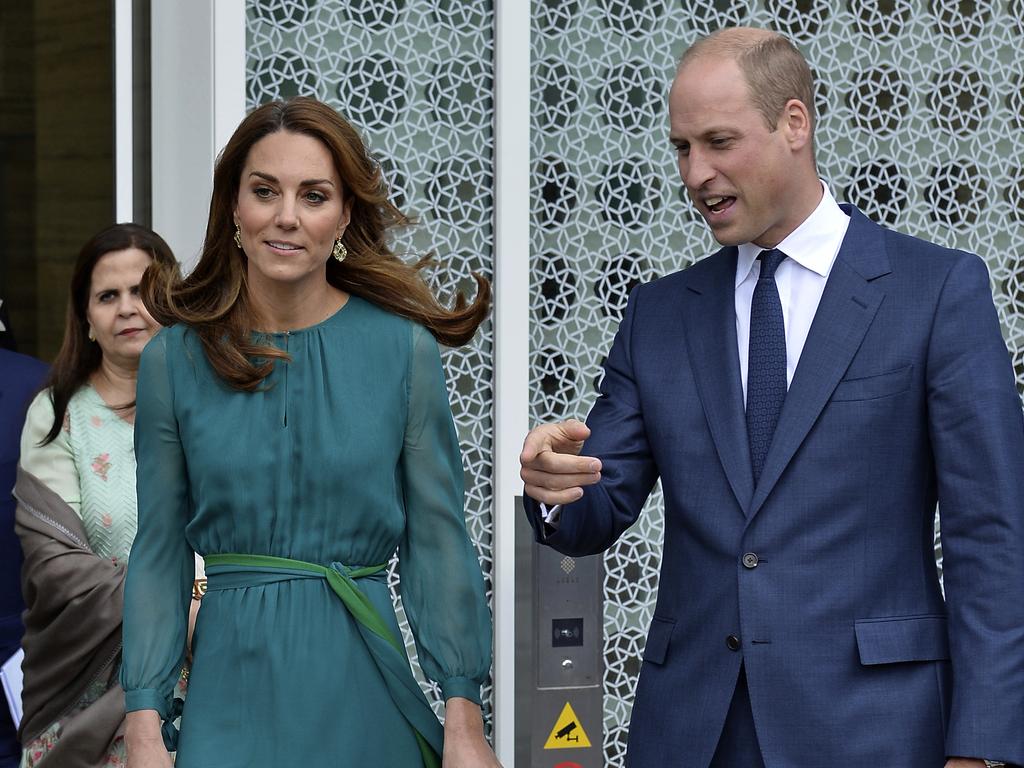 Despite being much higher up the royal tree, William and Kate are rarely targeted by the press. Picture: Jeff Spicer/Pool via AP