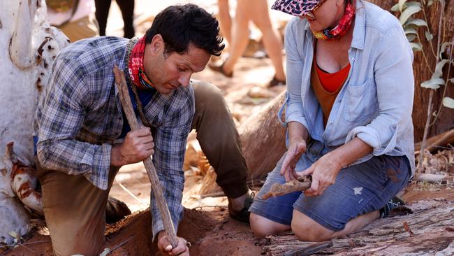 Gavin Wanganeen on Australian Survivor. Picture: Nigel Wright / Ten.