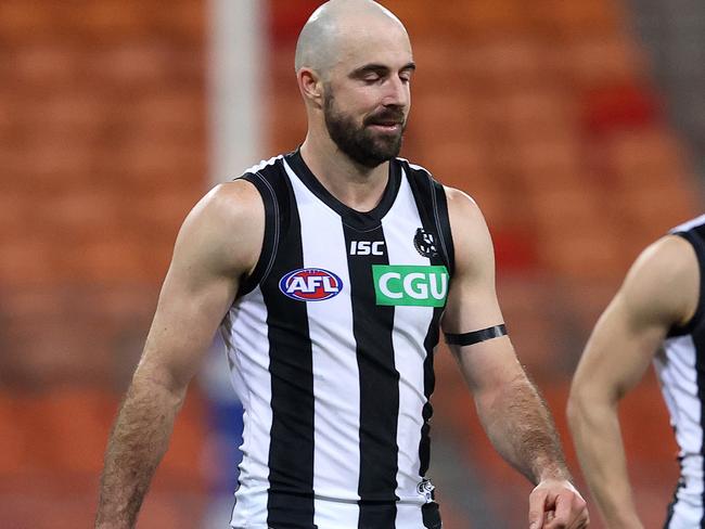 Collingwood's Steele Sidebottom will not challenge.