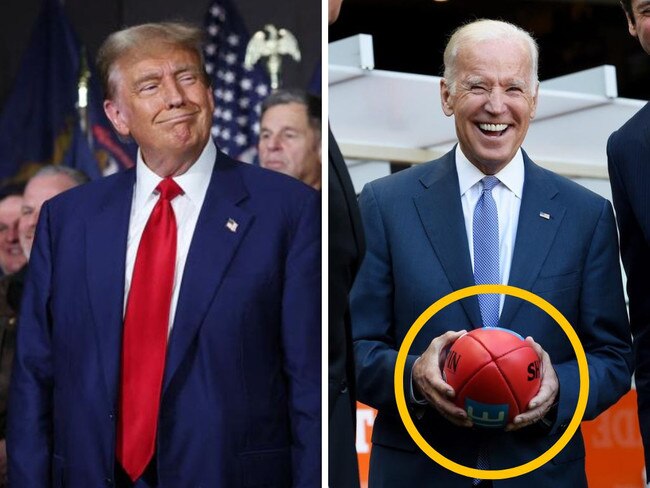 Joe Biden and Donald Trump. Photos: Getty Images