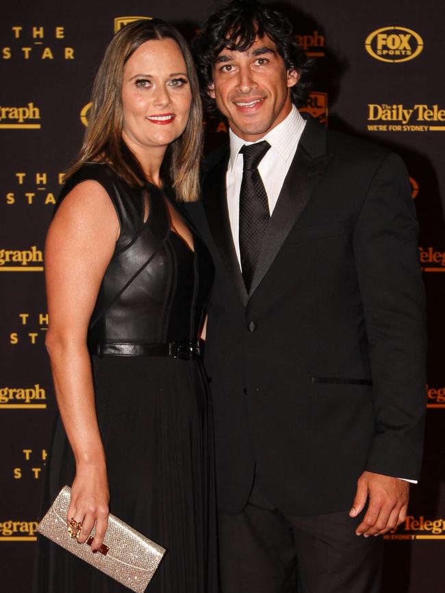 Thurston and Samantha at the 2013 Dally M Awards.