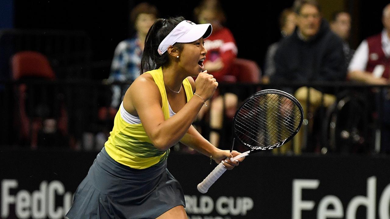 Ash Barty Beats Madison Keys As Australia Defeat Usa In Fed Cup The