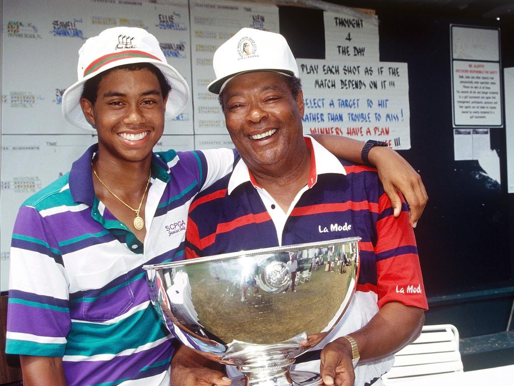 Tiger’s father Earl drove him to great heights.