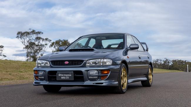 The Subaru WRX STI still feels rapid today.