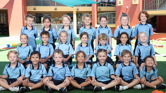My First Year: Marymount Primary School Prep A. Back Row - Lars, Kensi, Ruben, Conor, Aria, Lylah, Jasper. Middle Row - Pippa, Eddie, Josie, Alice, Tommy, Isla, Jack. Front Row - Ella, Niko, Jackson, Kate, Daisy, Reign, Jaxon. Picture Glenn Hampson