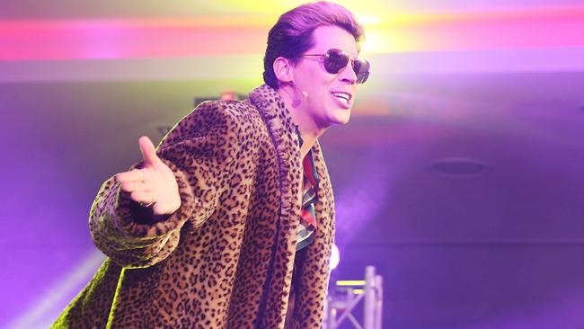 Milo Yiannopoulos is more than just a journalist, he’s a performer. Picture: NewsCorp.