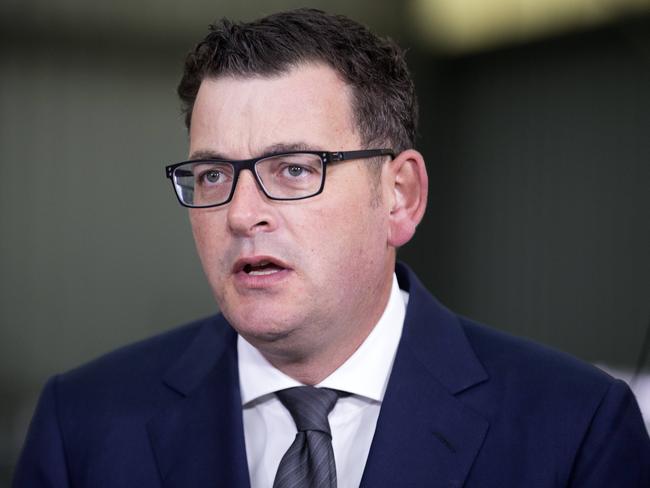 A raft of tough new measures has been backed by Premier Daniel Andrews. Picture: Sarah Matray