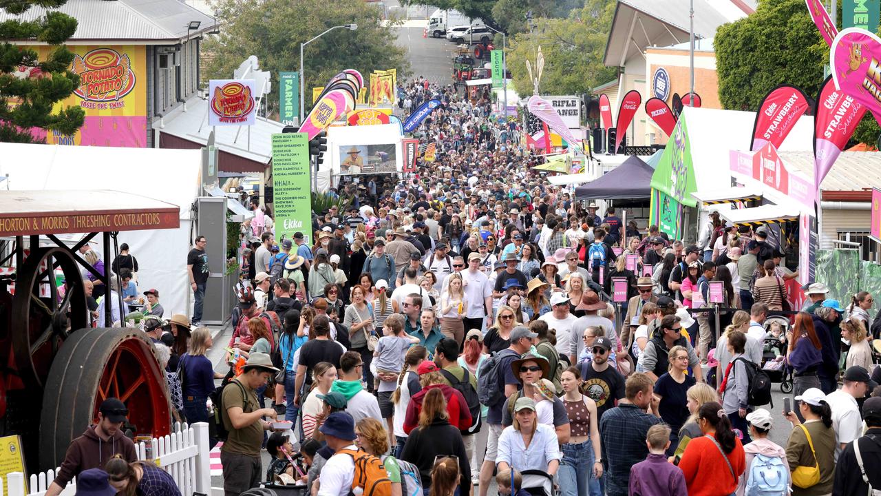 Big crowds have flocked to the Ekka. Photo: Steve Pohlner