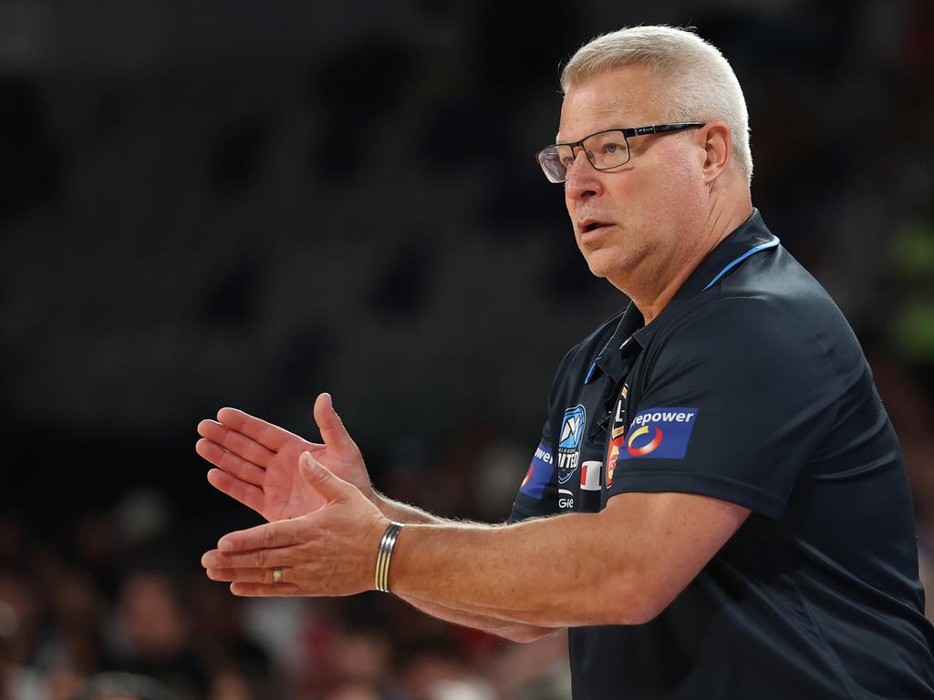 Melbourne United coach Dean Vickerman will join the Boomers coaching staff. Picture: Daniel Pockett/Getty Images