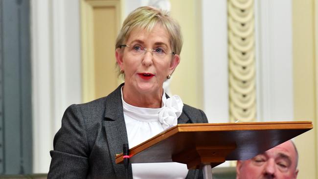 Opposition health spokeswoman Ros Bates says ambulance ramping affects the quality of care, as well as nurses’ and paramedics’ morale. Picture: AAP/Darren England