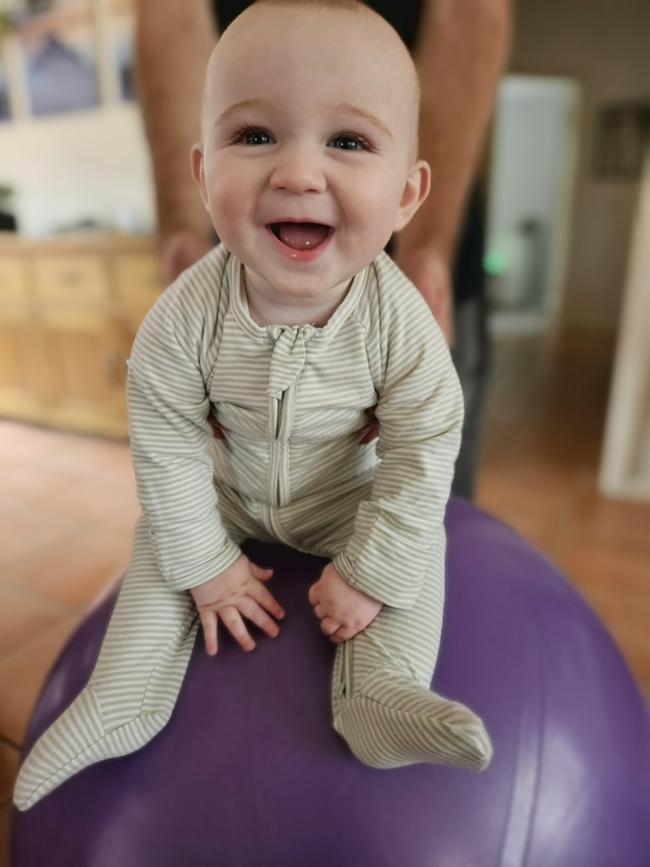 Ethan Jones. Seven months. A cheeky boy that loves to watch everybody go by and takes note of everything. Loves splashing around in the pool and never misses a chance to laugh and giggle.