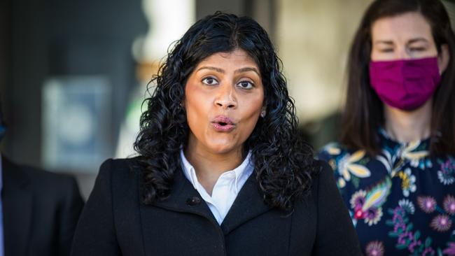 Samantha Ratnam of the Greens. Picture: Getty Images