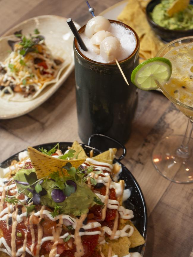 Dishes at the new Rosa Mexicano in Norwood. Picture: Brett Hartwig