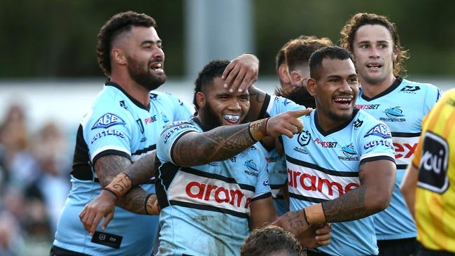 Siosifa Talakai was the true star of the show, looking dangerous with every touch of the ball. Picture: Getty Images.